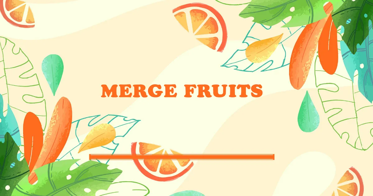 Merge Fruit Game